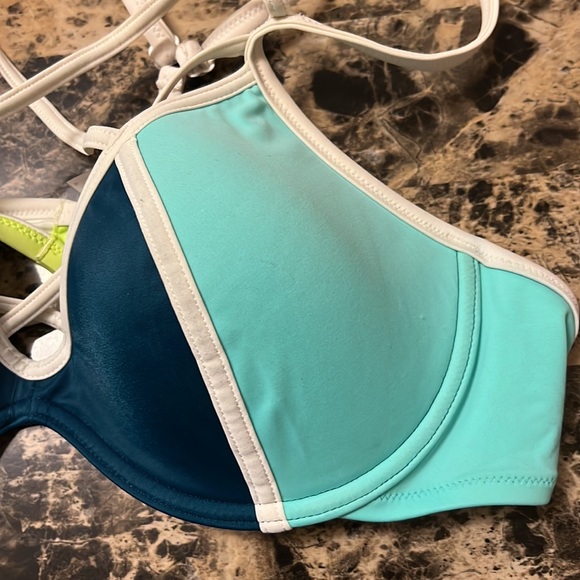 VS PINK Swim: Strappy Front T-Back Bikini Top - Picture 5 of 6